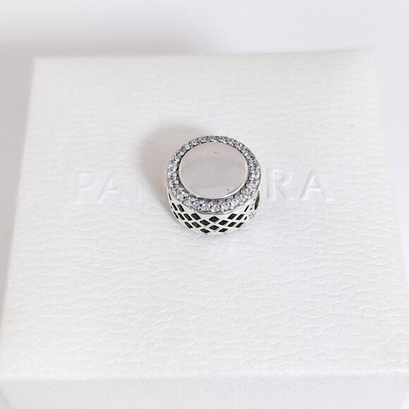 Pandora KISSES Chocolate Red Bead Charm Bracelet Pendant S925 Silver with box - Picture 3 of 7